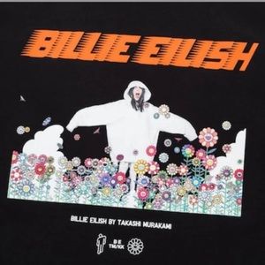 NWT Takashi Murakami Billie Eilish Uniqlo Kids Tee